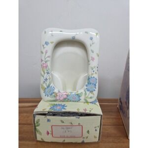 Fred Roberts Co. Made in Japan Ceramic Picture Frame Vintage Cottagecore